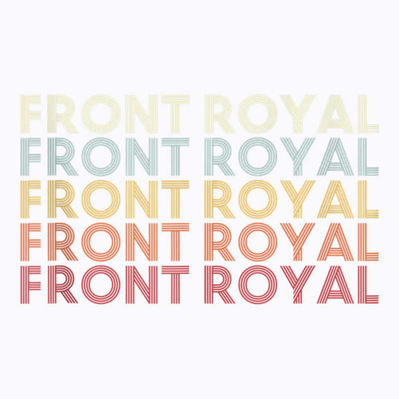 Front Royal Virginia Front Royal Va Retro Vintage Text Tank Top T-shirt | Artistshot