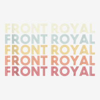 Front Royal Virginia Front Royal Va Retro Vintage Text Tank Top Camper Cup | Artistshot