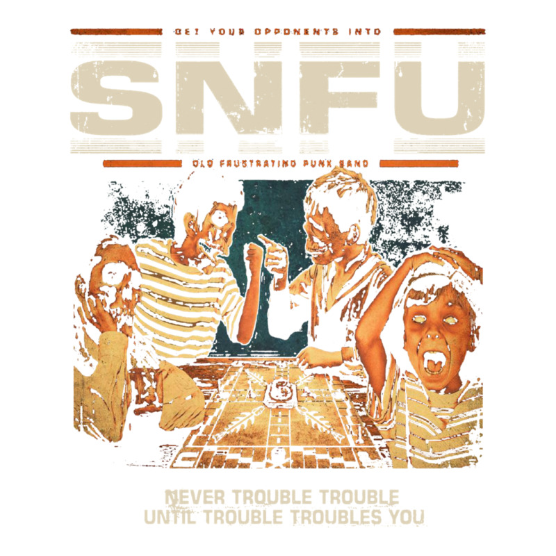 Snfu  Never Trouble Trouble Until Trouble Troubles You Premium Sticker | Artistshot