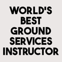 World's Best Ground Services Instructor T Shirt Pocket T-shirt | Artistshot