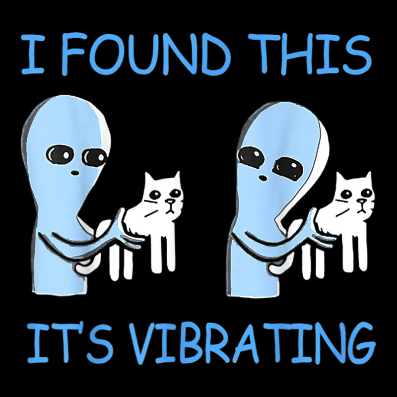 I Found This Its Vibrating Funny Aliens Cats Adjustable Cap | Artistshot