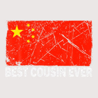 Retro Best Cousin Ever China Flag Distressed Father's Day Pocket T-shirt | Artistshot