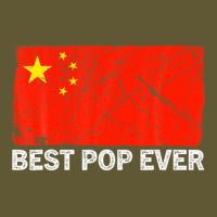 Retro Best Pop Ever China Flag Distressed Father's Day Vintage Short | Artistshot