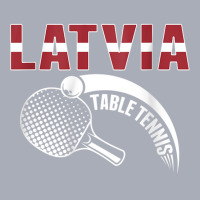 Latvia Table Tennis Lovers Latvian Ping Pong Team Supporter Raglan Bas Tank Dress | Artistshot