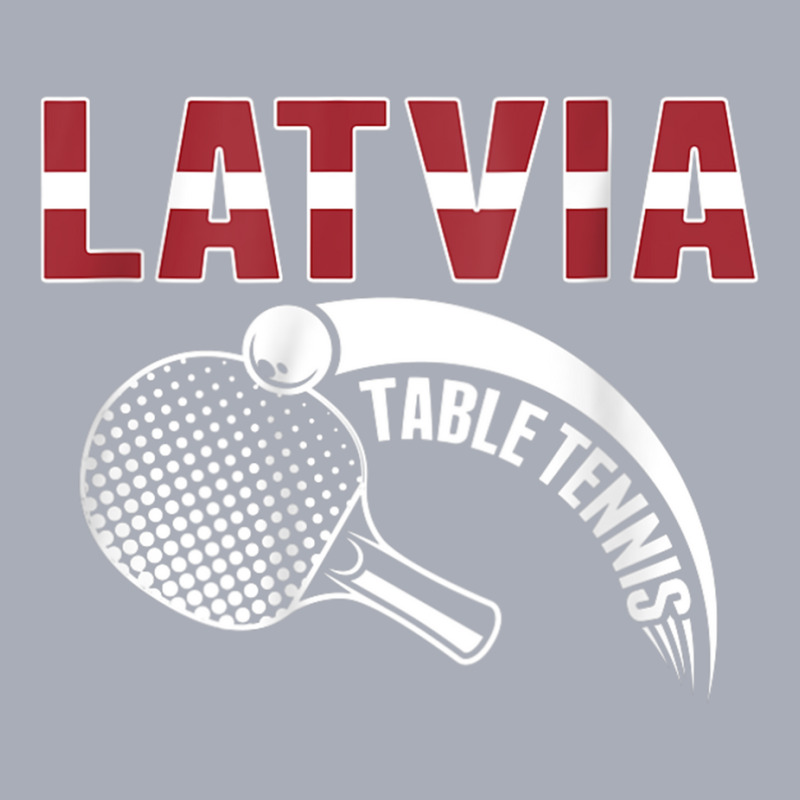 Latvia Table Tennis Lovers Latvian Ping Pong Team Supporter Raglan Bas Tank Dress by cm-arts | Artistshot