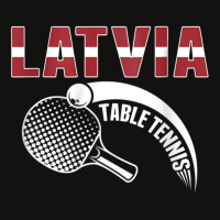 Latvia Table Tennis Lovers Latvian Ping Pong Team Supporter Raglan Bas Scorecard Crop Tee | Artistshot