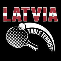 Latvia Table Tennis Lovers Latvian Ping Pong Team Supporter Raglan Bas Cropped Sweater | Artistshot