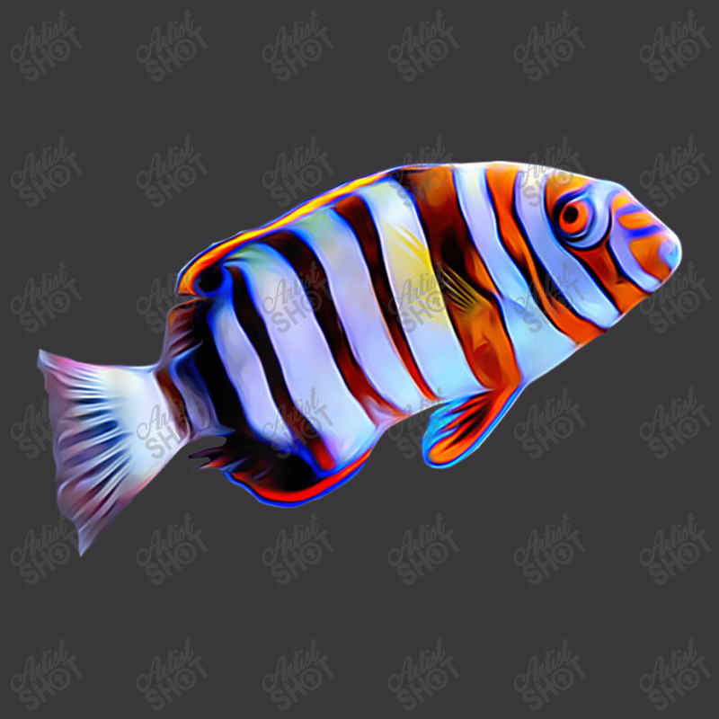 Harlequin Tusk Wrasse Saltwater Coral Reef Fish Ladies Curvy T-Shirt by ValentinoHoover | Artistshot