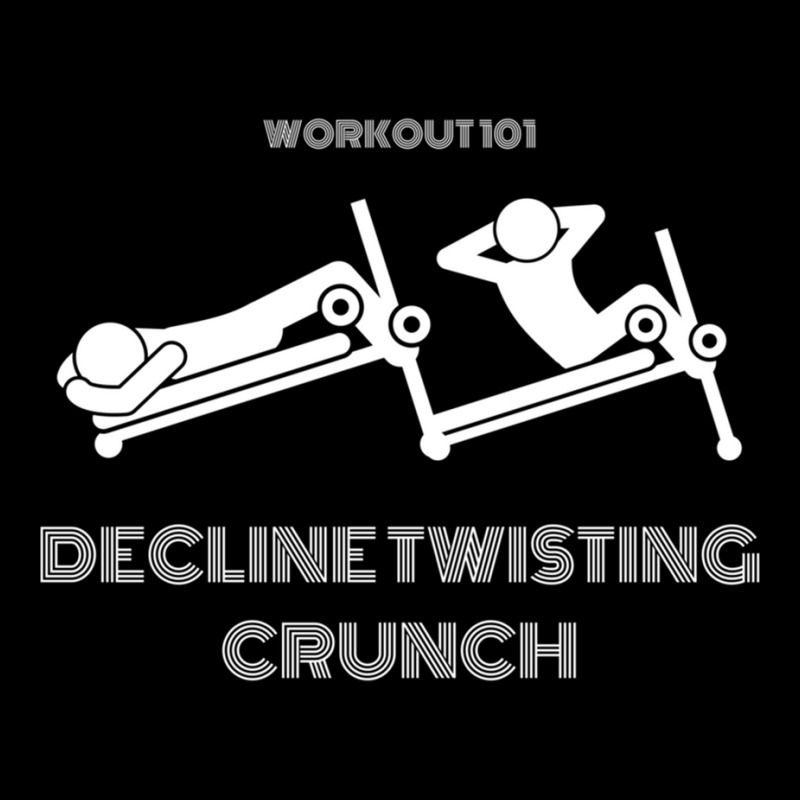 Decline Twisting Crunch (workout 101) Legging by cm-arts | Artistshot