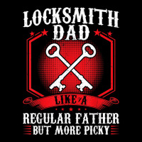 Locksmith Dad Like A Regular Father But More Picky V-neck Tee | Artistshot