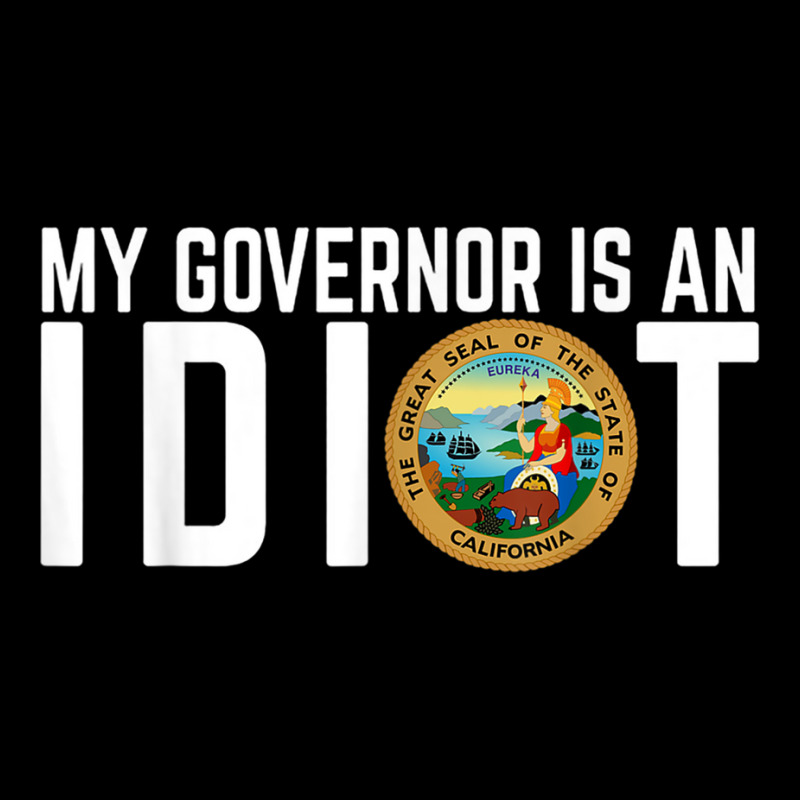 My Governor Is An Idiot California Cropped Sweater by KyungTollerud | Artistshot