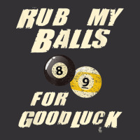 Rub My Balls For Good Luck Funny Pool Billiards Snooker Gift Vintage Hoodie | Artistshot