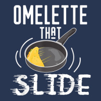 Omelette That Slide Funny Breakfast Egg Pun Ladies Denim Jacket | Artistshot