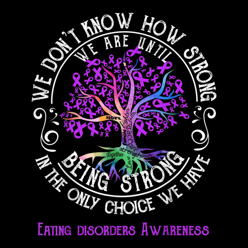 Eating Disorders Awareness We Are Until Being Strong T Shirt Youth Hoodie by cm-arts | Artistshot