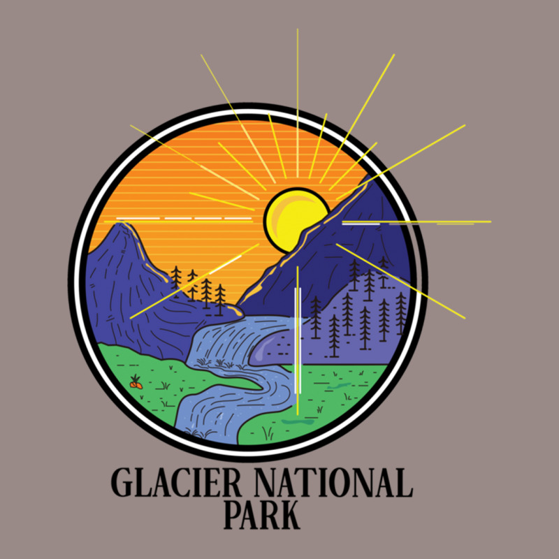 Glacier National Park Vintage T-Shirt by ALICIAWITTENMYER | Artistshot