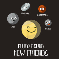 Pluto Found New Friends Dwarf Planets Astronomy Kids Tank Top | Artistshot