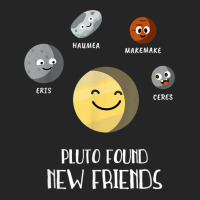 Pluto Found New Friends Dwarf Planets Astronomy Kids Unisex Hoodie | Artistshot