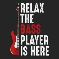 Relax The Bass Player Is Here Guitarist Instrument Strings 3/4 Sleeve Shirt | Artistshot