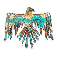 Roam Free Thunderbird Western Boho Sticker | Artistshot