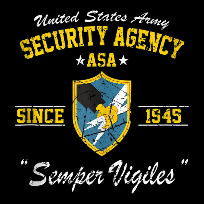 Distressed Army Security Agency Tank Top Long Sleeve Shirts by cm-arts | Artistshot