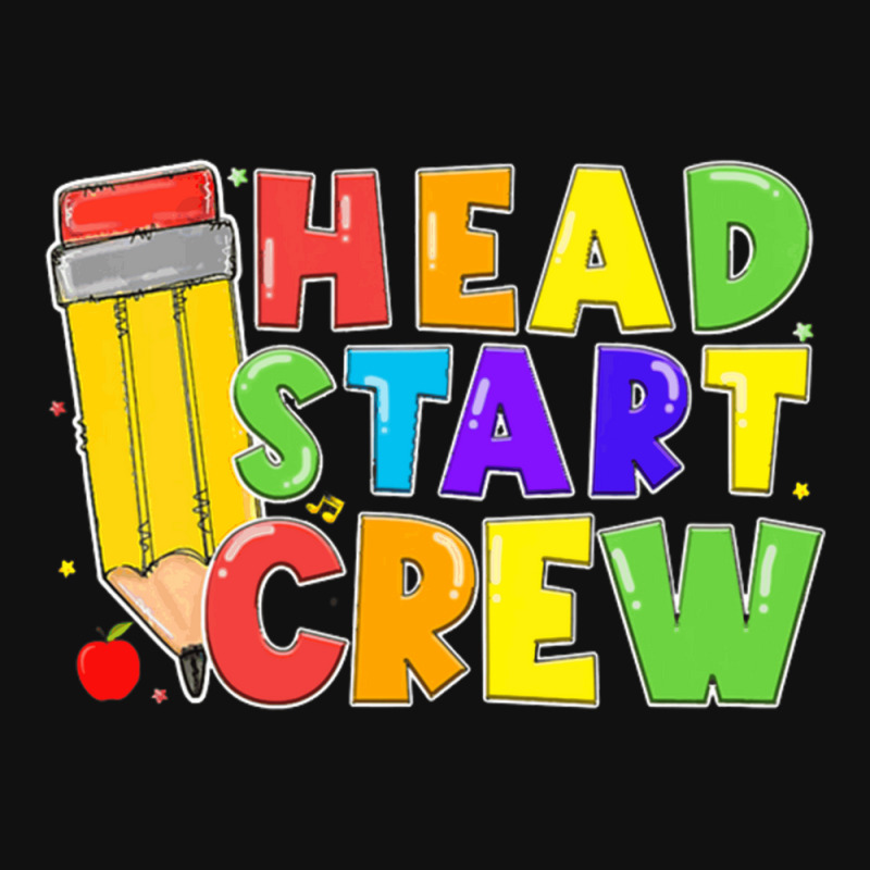 Womens Head Start Crew Student Teachers Back To School Kid Boy Girl V Graphic Youth T-shirt by cm-arts | Artistshot