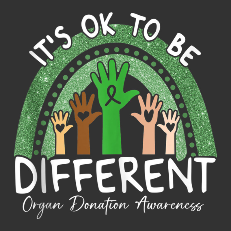 It's Ok To Be Different Organ Donation Awareness Green Tank Top Baby Bodysuit by cm-arts | Artistshot