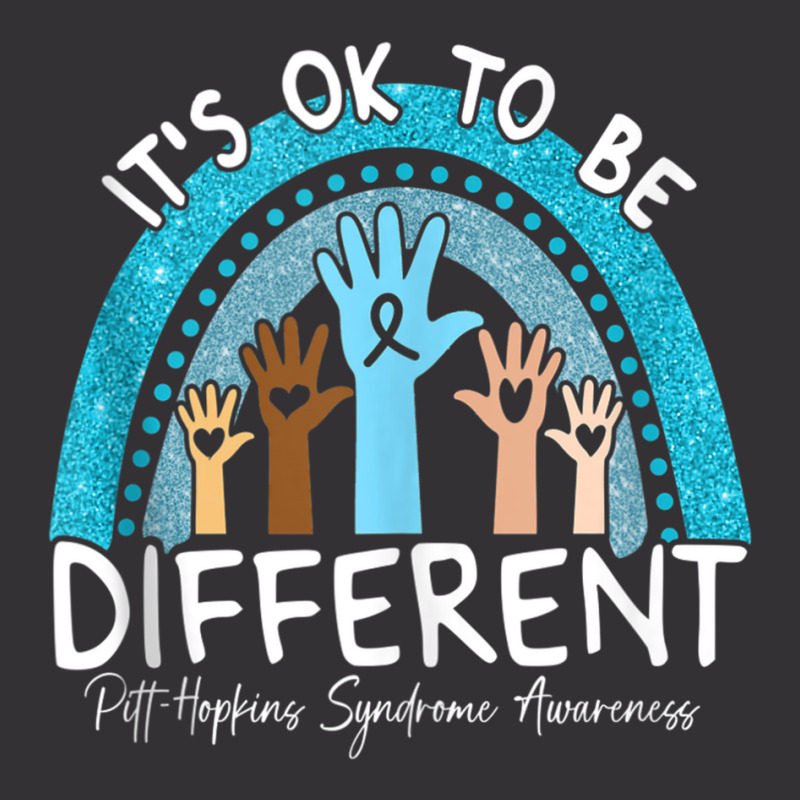 It's Ok To Be Different Pitt Hopkins Syndrome Awareness Tank Top Vintage Short | Artistshot