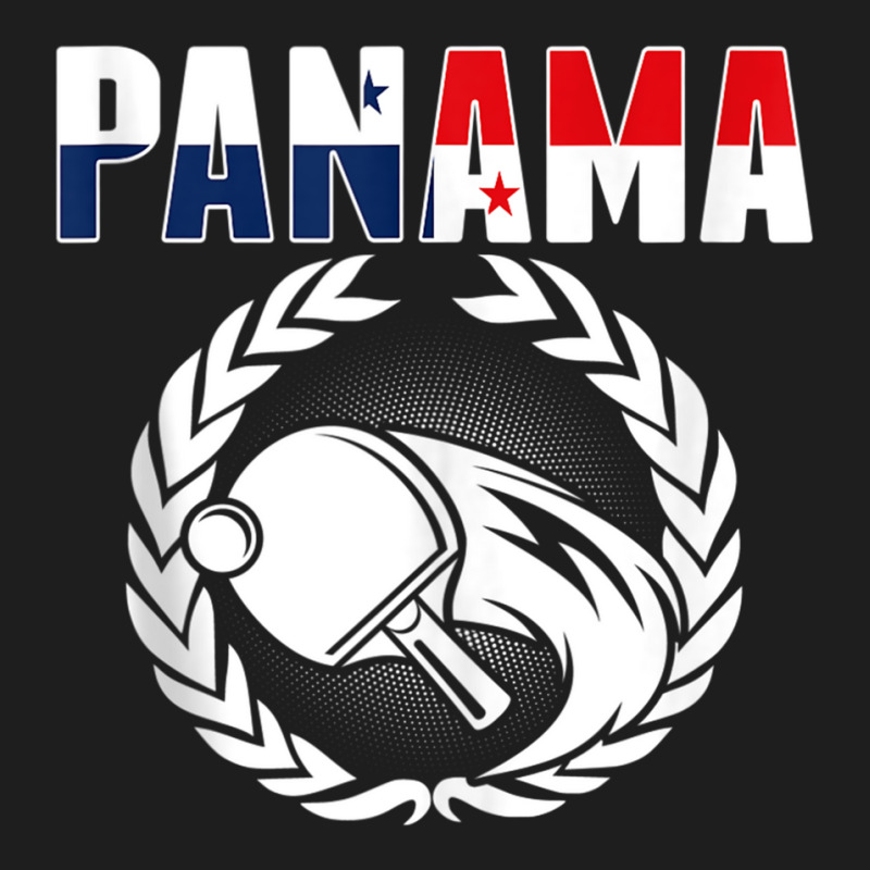 Panama Table Tennis Lovers   Panamanian Ping Pong Supporter Tank Top Classic T-shirt by cm-arts | Artistshot