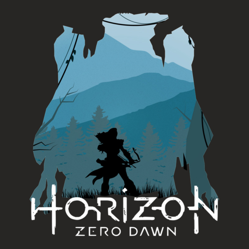 Aloy Fight Horizon Art Zero Dawn Forbidden West Game Ladies Fitted T-Shirt by JOEGARZA | Artistshot