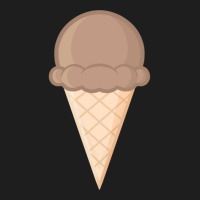 Chocolate Ice Cream Cone Classic T-shirt | Artistshot