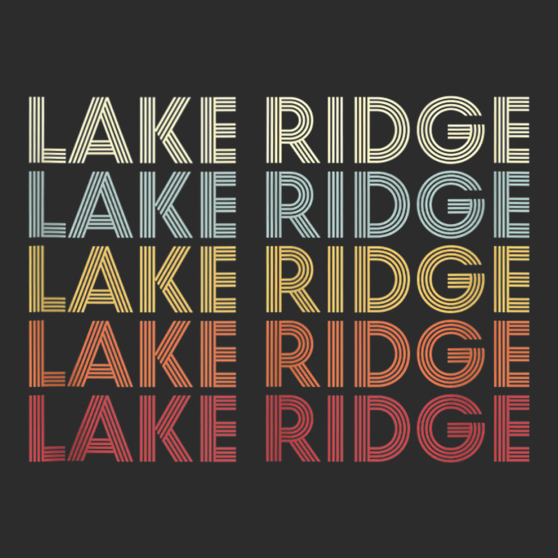 Lake Ridge Virginia Lake Ridge Va Retro Vintage Text Tank Top Exclusive T-shirt | Artistshot