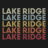 Lake Ridge Virginia Lake Ridge Va Retro Vintage Text Tank Top Hoodie & Jogger Set | Artistshot