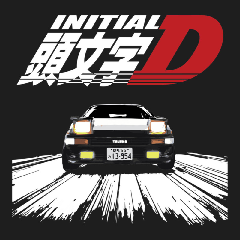 Initial D   Ae86 Chase Classic T-shirt by cm-arts | Artistshot