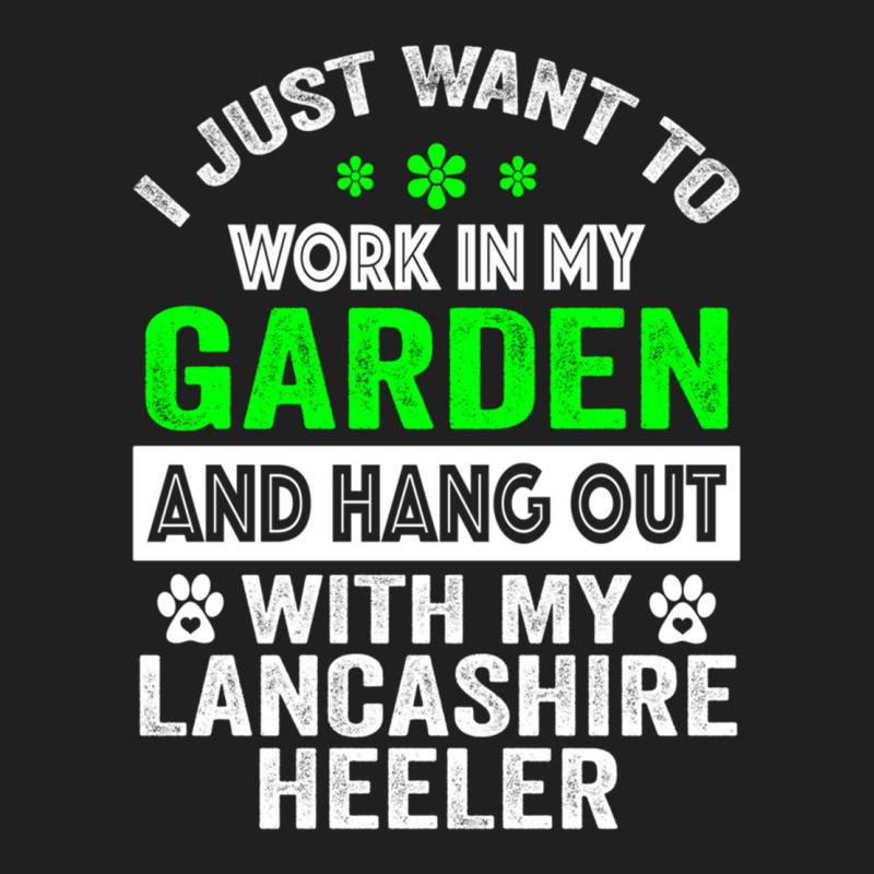 I Just Want To Work On My Garden And Hang Out With My Lancashire Heele Ladies Polo Shirt by cm-arts | Artistshot