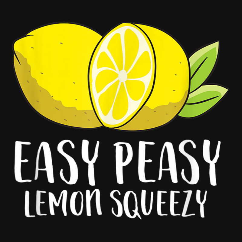 Easy Peasy Lemon Squeezy Lemonade Lemons Silver Rectangle Keychain By ...