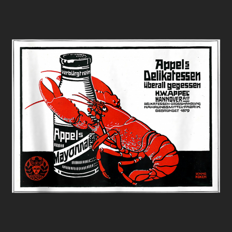 Seafood 1879 German Lobster Crawfish Crustacean Retro Tank Top Unisex Hoodie | Artistshot