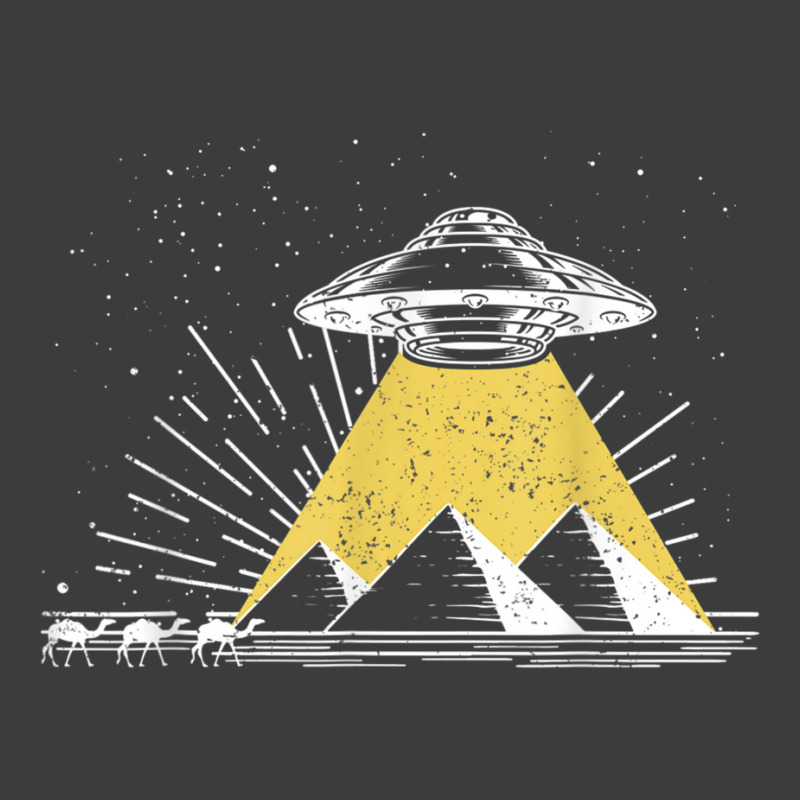 Ufo Alien Abduction Pyramids Ancient Egypt Camels Science Men's Polo Shirt | Artistshot