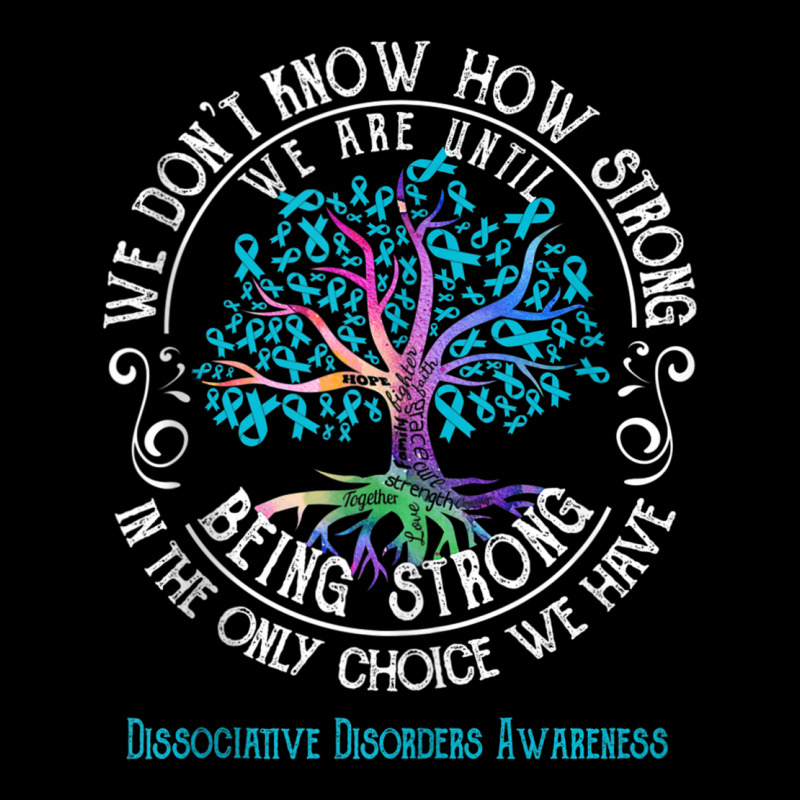 Dissociative Disorders Awareness We Are Until Being Strong Tank Top Adjustable Cap | Artistshot