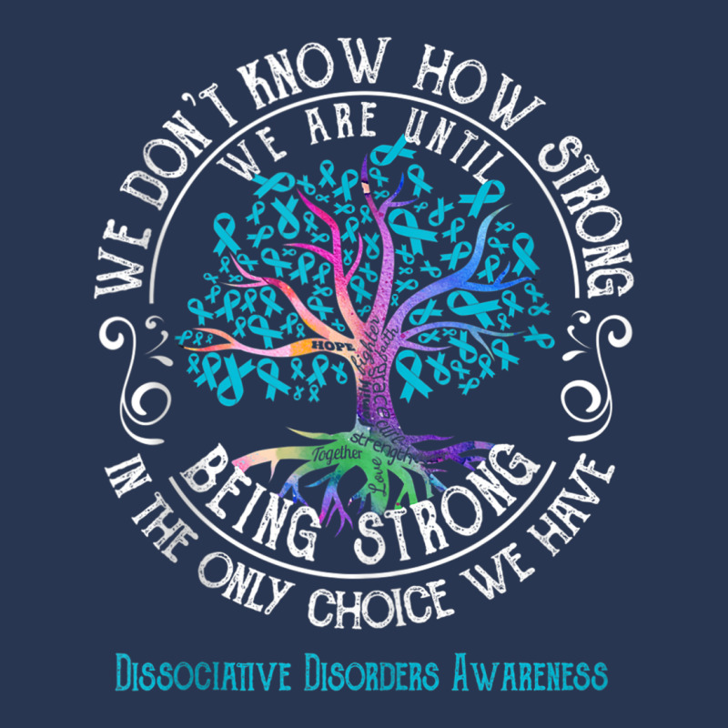 Dissociative Disorders Awareness We Are Until Being Strong Tank Top Men Denim Jacket | Artistshot