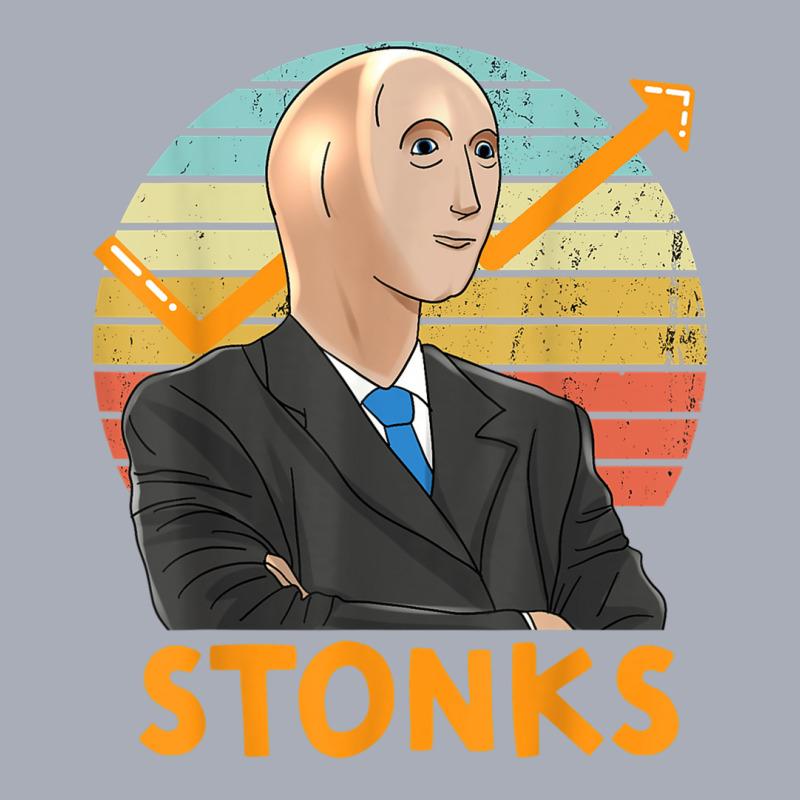 Stonks Guy Dank Meme Funny Stock Broker Stonks Guy Dank Meme Tank Dress by ShelleyDoppelmayr | Artistshot