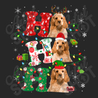 Ho3 Christmas Santa Elf Reindeer English Cocker Spaniel Women's Pajamas Set | Artistshot