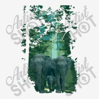 Elephants And Forests Adjustable Cap | Artistshot