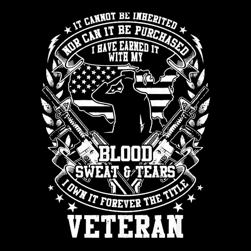 Veteran Veterans Day Salute To Those Who Earned The Title Veteran 34 N Long Sleeve Shirts by cm-arts | Artistshot