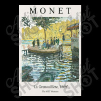 Claude Monet - La Grenouillere Adjustable Cap | Artistshot