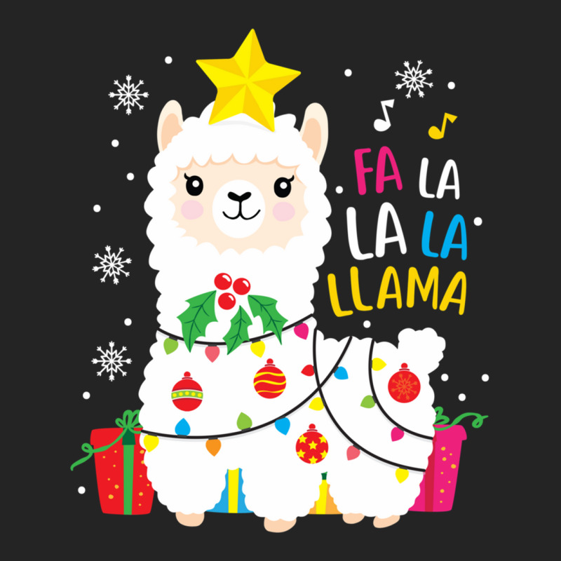 Funny Llama Fa La La Christmas Ornament Decors 3/4 Sleeve Shirt | Artistshot