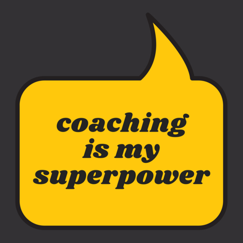 Coaching Is My Superpower Vintage Short by cm-arts | Artistshot