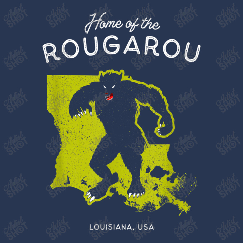 Home Of The Rougarou Louisiana Usa Cryptid Ladies Denim Jacket by ValentinoHoover | Artistshot