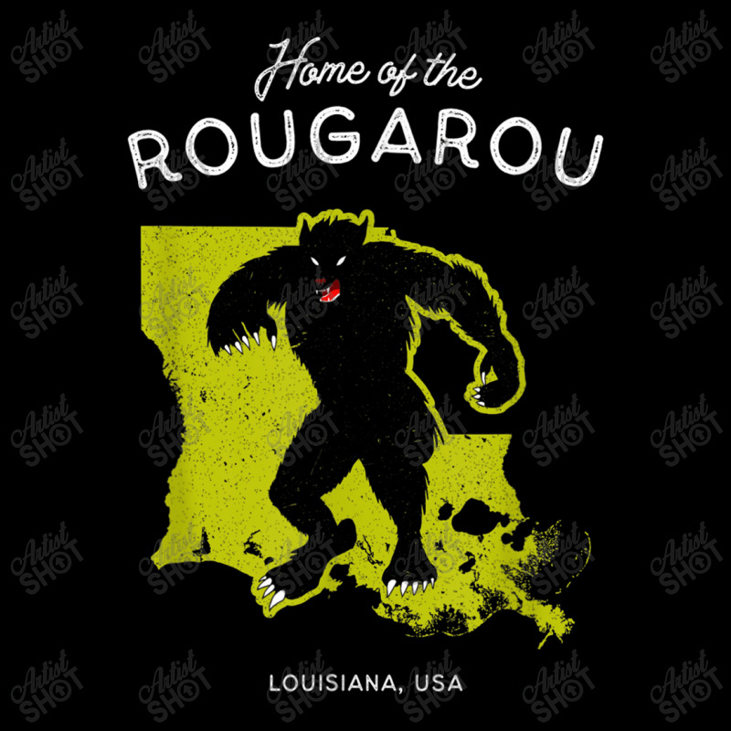 Home Of The Rougarou Louisiana Usa Cryptid Women's V-Neck T-Shirt by ValentinoHoover | Artistshot