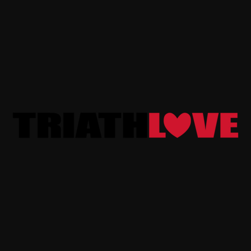 Cool Design For Triathlon With Lots Of Love Crop Top by cm-arts | Artistshot