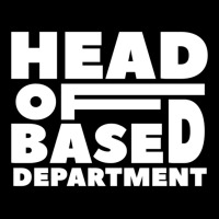 Head Of Based Department  Typography Design Women's V-neck T-shirt | Artistshot